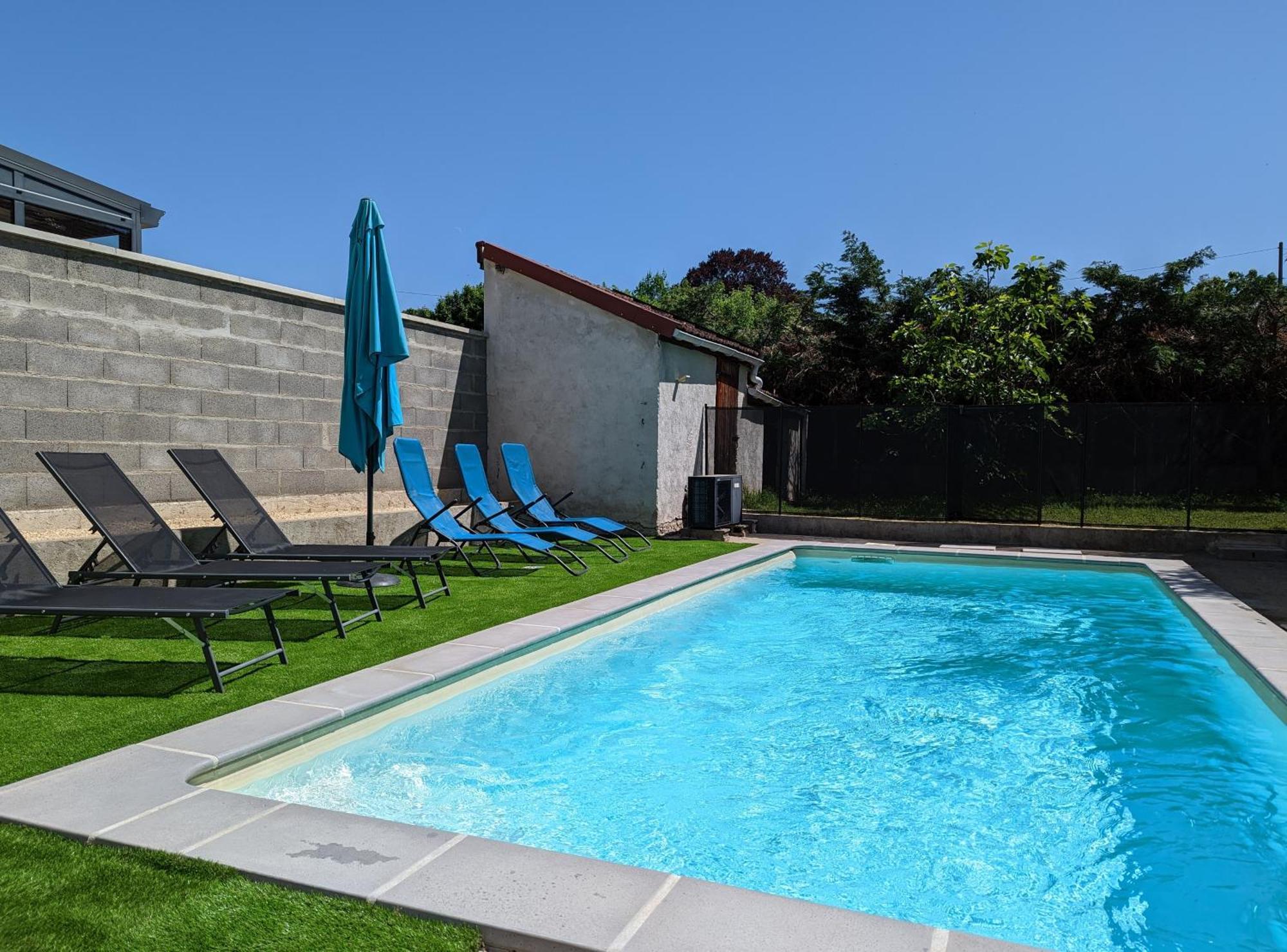 Maison 6 Personnes, Piscine Privee, Jardin Moulins  Eksteriør billede